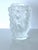 Contemporary Baccantes Vase in Frosted Glass in the style of Lalique For Sale - Image 3 of 10