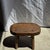 Small Wabi-Sabi Oval Teak Occasional Stool For Sale - Image 5 of 18