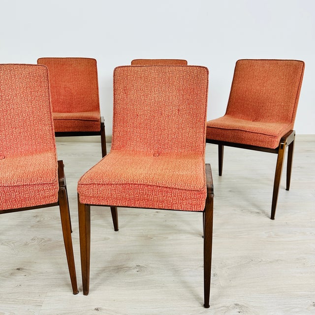 1960s Vintage Dining Chairs - Set of 6 For Sale - Image 5 of 9
