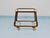 1950s Mid-Century Modern Walnut and Brass Bar Cart by Oswald Haerdtl, 1950s For Sale - Image 5 of 18
