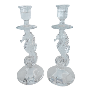 Waterford Seahorse Candlesticks