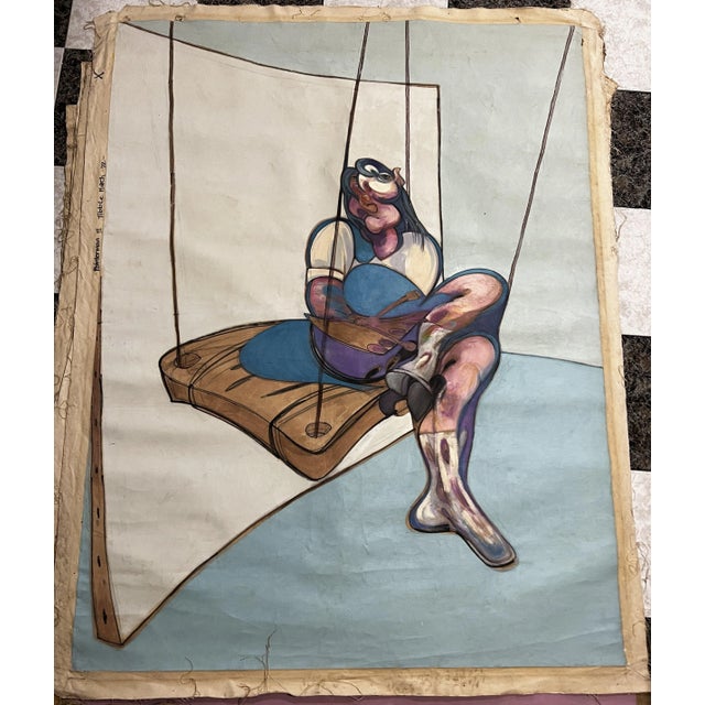 Donald Tibble, Painterman 3, 1977, Oil on Canvas For Sale - Image 4 of 4