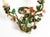 Floral Wall Lamps in Metal with Hand-Painted Details, Italy, 1950s, Set of 2 For Sale - Image 6 of 17