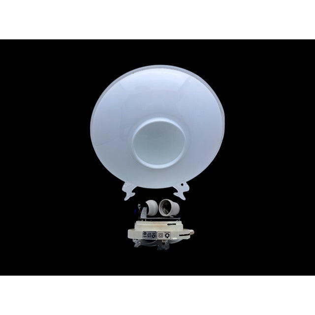 UFO Ceiling Lamp in Murano Glass from Leucos, 1970s For Sale - Image 4 of 11