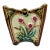 Small French Majolica Cache Pot Onnaing, Circa 1890 For Sale