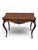 19th Century French Gabriel Legs Rosewood Inside Black Leather Game Table/Console Table. For Sale - Image 14 of 17