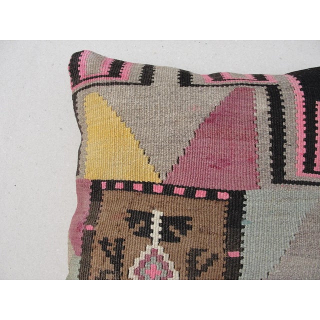 Art Deco Kilim Pillow Cover For Sale - Image 3 of 11