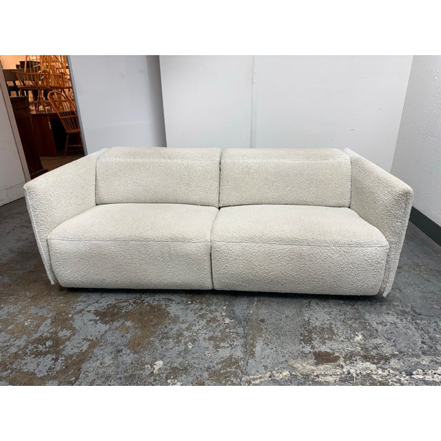 Crate & Barrel Crate & Barrel Leisure Power Reclining Sofa For Sale - Image 4 of 12
