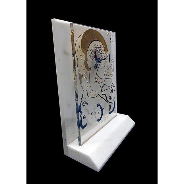 It measures approx. 16" high x 6" deep and 12" wide. This piece looks absolutely spectacular once viewed in person as the...