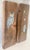 Late 20th Century Folk Art Owl Paintings on Reclaimed Wood, a Pair For Sale - Image 4 of 9