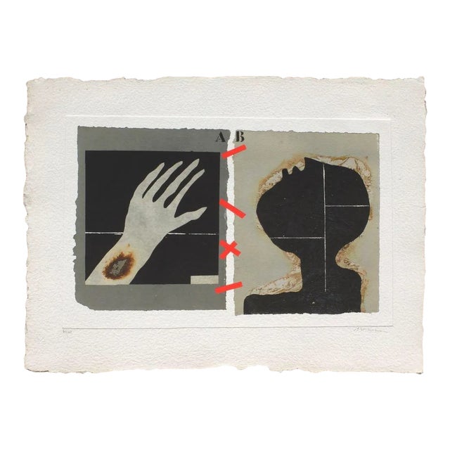 1997 James Coignard Femme Du Monde Etching For Sale