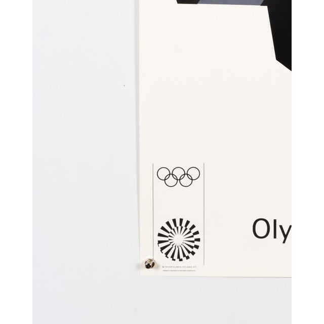 Olympics Serigraph Poster by Allan Darcangelo, 1972 For Sale - Image 6 of 9
