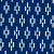 Contemporary Sample - Schumacher X Molly Mahon Dash Fabric in Indigo For Sale - Image 3 of 3
