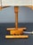 Mid-Century Modern Scandinavian Pine Table Lamp with Square Fabric Shade, 1970s For Sale - Image 6 of 15