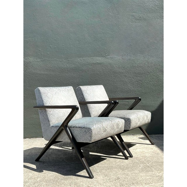 Vintage Holly Hunt “Capri” Lounge Chairs For Sale - Image 9 of 12