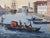 Italian Artist, The Giudecca Canal, 1990s, Gouache on Cardboard, Framed For Sale - Image 4 of 7