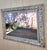 Mid-Century Hand Painted Tin Mirror For Sale - Image 9 of 9
