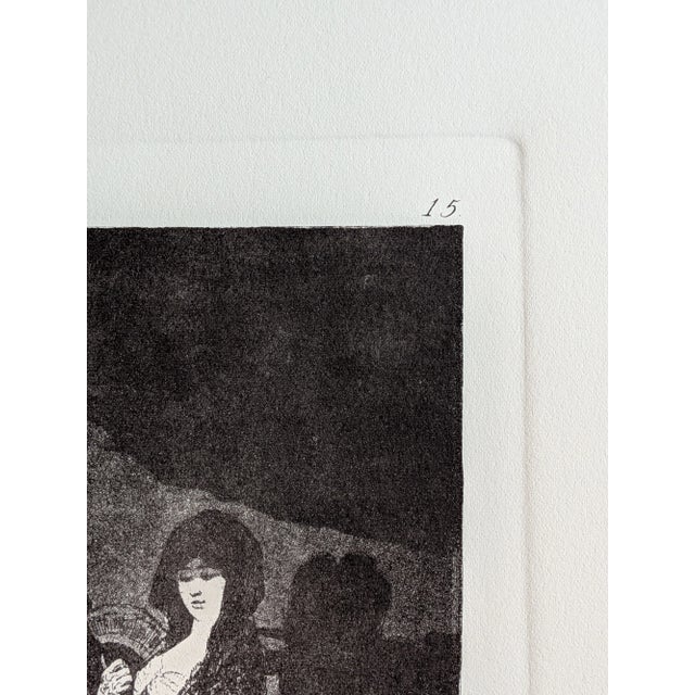 Francisco de Goya, Los Caprichos, Plate 15, Etching For Sale - Image 3 of 4