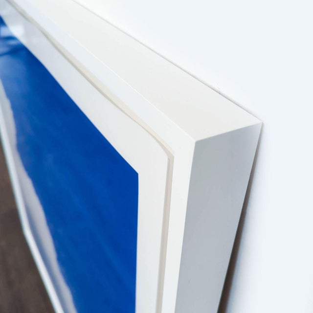 Modern Kimberley Carr Harmon Photography Framed White Clouds Series 3 Print For Sale - Image 3 of 3