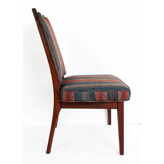 1960s John Keal Brown Saltman Dining Chairs, Set of Four For Sale In Miami - Image 6 of 16