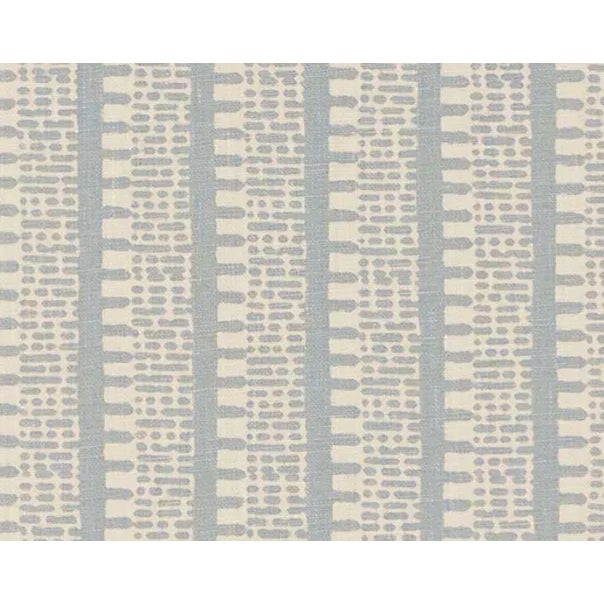 A sophisticated play on a traditional stripe, it's delightfully graphic yet subdued. Also available as a wallcovering....