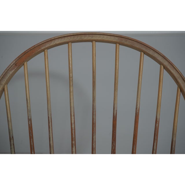1970s Set of Six Benchmade Windsor Dining Chairs For Sale - Image 5 of 18