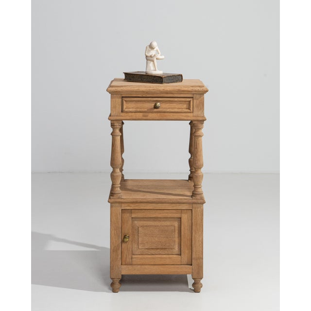 Early 20th Century French Oak Side Table For Sale - Image 12 of 15