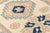 Textile Blue and Cream Turkish Vintage Rug For Sale - Image 7 of 10