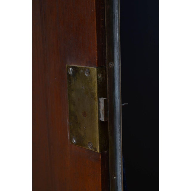 Brown George IV Two-Door Wardrobe in Mahogany For Sale - Image 8 of 15