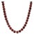 49.05 CTW Natural Garnet Tennis Necklace Gift for Her in Silver For Sale