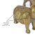 Pair of Large Brass Good Luck Elephant Sculpture Figures Over 2ft Tall For Sale - Image 12 of 12