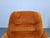 Space Age Italian Lounge Chairs in Orange Upholstery, 1970s, Set of 2 For Sale - Image 9 of 18
