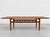 Grete Jalk Mid Century Modern Coffee Table by Grete Jalk, C. 1960’s | Upturned Edges & Slatted Magazine Rack For Sale - Image 4 of 13