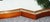 Large Cherry Wood Gold Leaf Framed Wall Mirror by Grange Paris, France For Sale - Image 6 of 13