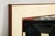 Contemporary Bespoke Parchment Framed Mirror With Mahogany Frame For Sale - Image 3 of 9