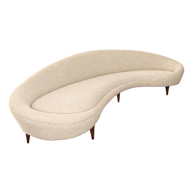 Vladimir Kagan Serpentine Sofa, Late 20th Century, u.s.A. For Sale