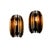 Vintage Wall Lights in Acrylic, 1980s, Set of 2 For Sale - Image 17 of 18