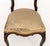 Wood Victorian Silk Upholstered Walnut Side Chairs, 2 For Sale - Image 7 of 10