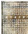 Circa 1925 antique steel Moorish Deco style ventilator grille of impressive scale. Design features an overall pattern of...