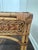1970s Wicker and Bamboo Writing Desk/Vanity For Sale - Image 6 of 14