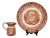 1950s Mason's Vista Round Gallery Tray and Small Pitcher - 2 Pieces For Sale