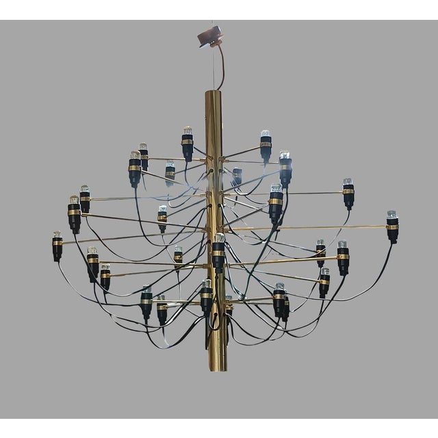 Gino Sarfatti Model 2097/30 Chandelier by Gino Sarfatti for Arteluce, Italy, 1960s For Sale - Image 4 of 10