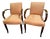 Vintage Art Deco Bridge Chairs, 1920s, Set of 2 For Sale