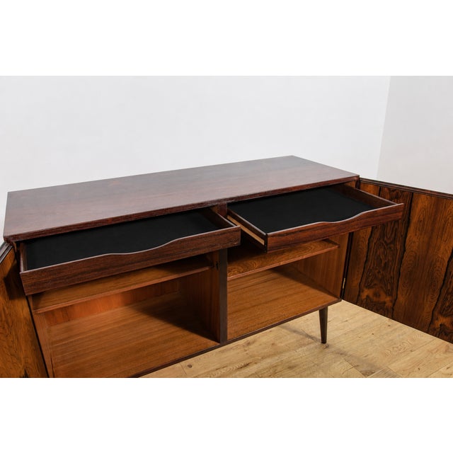 Mid-Century Indian Rosewood Sideboard by Oman Jun, Denmark, 1960s For Sale - Image 10 of 16