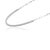 14k Gold 4.44 Carats Diamond Tennis Paperclip Chain Necklace by VRJewels For Sale - Image 4 of 17