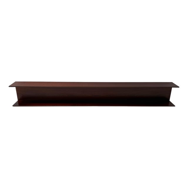 Mid-Century Modern Teak Wall Shelf by Walter Wirtz for Wilhelm Renz, Germany, 1960s For Sale