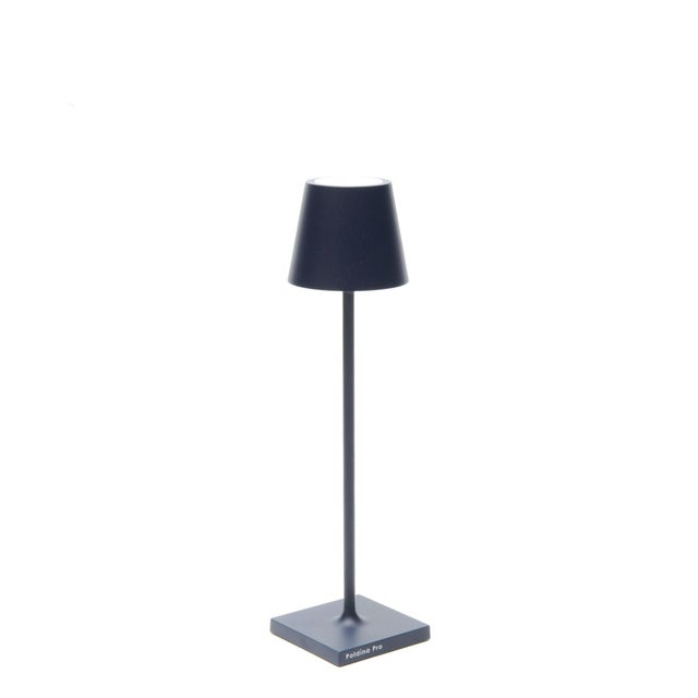 Contemporary Zafferano Poldina Micro Lamp, Steel Blue For Sale - Image 3 of 3