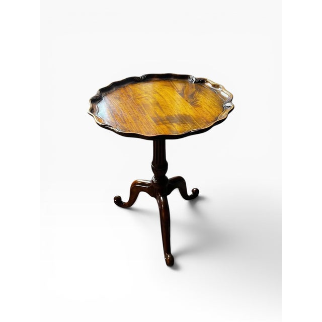 English Theodore Alexander Attributed Sherry Table 5000-003 For Sale - Image 3 of 8