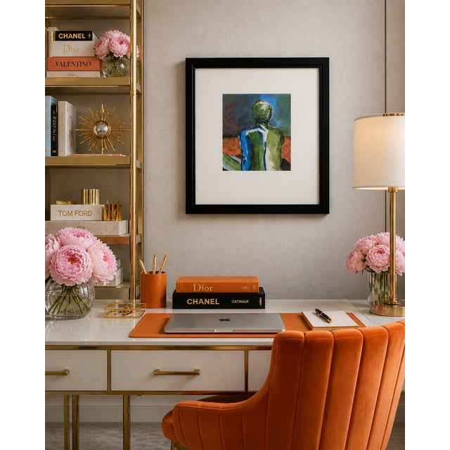 ** Art will be Professionally Fragile Packed by the UPS Store at No Additional Cost to the Buyer! An Original Acrylic...