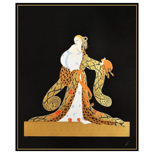 Art Deco 1980s Rigoletto, Erté For Sale - Image 3 of 6